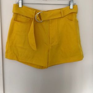Yellow Shorts